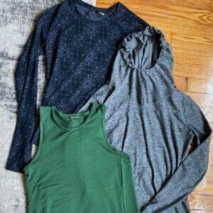 Oiselle Bundle - Tank, Hoodie, long sleeve